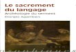 Le sacrement du langage - .Giorgio Agamben â€¢ LE SACREMENT DU LANGAGE 1. En 1992, le livre de Paolo