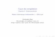 Cours de compilation - Serveur de Pages perso.ens-lyon.fr/ .2014-12-07  Cours de compilation Chapitre