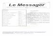 009 Le Messager - Association de la guerre …ageat.asso.fr/IMG/pdf/messager_9.pdf · L’assemblée générale 2007 s’est ... Mémento à l’usage du personnel des ... - C’est