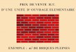 EXEMPLE : m2 DE BRIQUES PLEINES - …marclartigue.free.fr/partage/PVENTE01.pdf · frais d' etude frais d' exploitation frais de siege. benefice lors de l ’ etude il est previsionnel