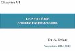 LE SYSTÈME ENDOMEMBRANAIRE - …dekarcytologie.weebly.com/uploads/4/1/7/0/41704721/chapitre_vii... · 1- citer les compartiments morphologiques du système endomembranaire ... 5-Notion