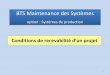 BTS Maintenance des Systèmesbts-maintenance.franceserv.com/contraintes.pdf · Démarche LEAN, TPM, 5S X Oui 7) Amélioe la fiabilité d’une machine pa la mise en place d’un plan