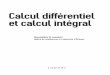 Calculdifférentiel etcalculintégral - dunod.com · L’analyse vectorielle est utilisée de manière intensive dans plusieurs branches de la ... Nous avons mis l’accent sur la