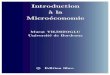 Creative commons - Edition libre - yildizoglu.fr · Avant-propos Ce document regroupe les différents cours de microéconomie que j’ai mis depuis plusieurs années à la disposition