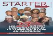 Business magazine camerounais à publication trimestriellestarter-mag.cm/download/StarterMagazine04.pdf · de visite « business » qui contiennent, elles, des informations claires