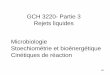 GCH 3220- Partie 3 Rejets liquides Microbiologie ...cours-examens.org/images/Etudes_superieures/ingeniorat... · 1 cellule ⇒temps de génération ⇒2 cellules • Avec t.g. de