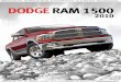 DODGE RAM 1500 - americancarcity.fr · un confort exceptionnel sans nuire à la charge utile. ... merveille de puissance contemporaine et d'efﬁ cacité énergétique(1). ... grosses