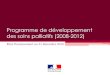 Programme de développement des soins palliatifs (2008-2012)solidarites-sante.gouv.fr/...d_avancement_du_Programme_de...2008-2… · Programme de développement ... Renforcer l’accompagnement