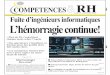 COMPETENCES RH - leconomiste.com · classés ont perdu des points par rapport à l’année précédente. Même tendance à la baisse dans les pays d’Amérique latine, ... de stage