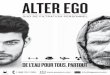 ALTER EGO - AQUAOVO · DE L’EAU POUR TOUS. PARTOUT. Alter Ego est un duo de filtration et d’hydratation . personnel conçu pour le voyageur urbain en voyage d’affaire et l’amateur
