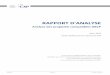 Le Catalogue de Services - Conseil et analyse en .RAPPORT D'ANALYSE Analyse des progiciels compatibles