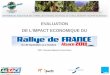 EVALUATION DE L’IMPACT ECONOMIQUE DU · 2 Le Rallye de France-Alsace WRC LA manche française du Championnat du Monde des Rallyes catégorie WRC (organisé en Corse de 1973 à 2008)