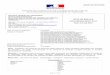 MINISTERE DE L'AGRICULTURE, DE …nosobase.chu-lyon.fr/Reglementation/2011/Note/23052011.pdf · Règlement (CE) n° 37/2005 de la Commission du 12 janvier 2005 relatif au contrôle
