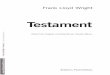 Testament - Editions Parenthèses · 2011-04-07 · compris à l’École des beaux-arts de Paris !). ... résumé qu’il fait de la situation de l’architecture américaine à