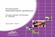Table des matières · Stratégies de communication en lecture, ... des programmes en français du ministère de l’Éducation et du Développement de la
