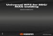 Universal WPS for MIG/ MAG welding - … · Exemple de calcul : lorsqu'une société a besoin d'un DMOS, le coordinateur de soudage doit prévoir les tests de mode opératoire de