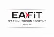 DEPUIS 1991 - sport-nutrition-center.com · Le BODYBOOK EAFIT est votre guide de nutri on spor ve. ... pour un sportif débutant de 70 kg, ... en complément des repas, en colla on