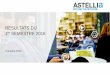 RESULTATS DU 1er SEMESTRE 2016 - astellia.com · des réseaux 2G, 3G, 4G Expérience client CEM (Customer Experience Management) DU RÉSEAU À L’EXPÉRIENCE CLIENTS 4. RÉSULTATS