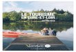 LE TOURISME · LE TOURISME en Eure-et-Loir édition 2018. L’ADRT au service des intercommunalités, des communes et de leurs offices de tourisme L’ ADRT accompagne les intercom-munalités