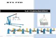 BTS FED - Genie mecanique,cours de construction,cours de ...jeanpaul.bousquet.free.fr/cours pdf/BTS_FED/Cours10-la manutention.pdf · maximale de levage de l’élingue et certaines