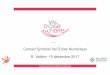 Conseil Syndical Val D’oise Numérique R. Valière -15 ...butry.fr/wp-content/uploads/2017/02/presentation-CA-VONUM-Vf.pdf · • Rencontre de Free en décembre ... Offre FTTH actif