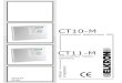CT11-M - Système d'alarme professionnel · Transmetteur téléphonique GSM IS0170-AA 05.2003 CT11-M Transmetteur téléph. GSM/RTC Manuel d’installatiion 2 (((ELKRON))) - CT10-M