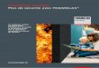 Prévention incendie Plus de sécurité avec FOAMGLAS · 2017-09-04 · réaction et résistance au feu. ... Façades 35 Conclusions 35 Prévention incendie Plus de sécurité 