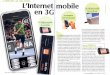 U' L'Internet mobile - tayeb.fr · Sur téléphone portable 32 €lmois pour du surf illimité Sur smartphone à partir de 32 €/mois ... En dehors du surf gratuit (sur les rares