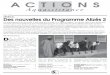 ACTIONS - doc-developpement-durable.org · ges devraient être tous opérationnels au second semestre de 2008. ... - Cameroun (Bibouleman) : expertise pour l’eau et l’environnement