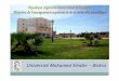 Université Mohamed Khider -Biskra - Portal UCA · 01 LaboratoiredeGénieCivil Génie civil ... Université de Le Havre -Université P. et M. Curie ... 41 étudiants sont inscrits
