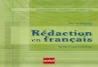 461-066 Rédaction en français - SOFAD · Techniques de rédaction et de mise en forme ... différents outils de travail, ce guide est accompagné de ressources multimédias contenant