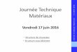 Journée Technique Matériaux - solodet.fr©e technique 2016/2 - JOURNEE... · PST ( Partie Supérieure Terrassement 1 m ) Couche de forme ... Guide SETRA B/ Techniques ... Définition