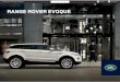 RANGE ROVER EVOQUE - Azur British Cars, Votre ... · Range Rover Evoque. Un design inspiré par le dynamisme et l’énergie que dégagent les plus belles villes du monde
