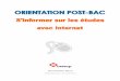 Ressources WEB FORMATION PostBacwebetab.ac-bordeaux.fr/Etablissement/LFMauriac/orientation2.pdf · • 2 diaporamas PowerPoint téléchargeables sur Ces diaporamas implantés sur