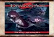 Dragon Age JdR : aide de jeu - Archaos · Dragon Age Jeu de rôle Aide de jeu, traduction des playtests des Set 2 et 3  2 / 75 Sommaire Introduction et références 