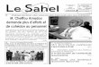 l Présentation de voeux de Nouvel an au CESOC M. …nigerdiaspora.net/journaux/sahel13-01-09.pdf · d’Etat de SEM. Seïni Oumarou l Cour Constitutionnelle Mise à jour de déclarations
