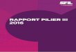RAPPORT PILIER III 2016 - SFIL - Au service des ... · Utilisation de l’approche IRB (Internal ... n Le pilier I détermine tout d’abord une exigence minimale de fonds propres