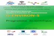 5 Rencontre Nationale Gestion et Protection de l ...ms2d.ma/genviron-5/tlchrg/Programme_Scientifique_G-ENVIRON-5.pdf · Gestion des déchets dangereux Recyclage des déchets Produits