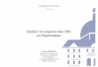 Gestion en urgence des VAS en Réanimation - Charles …pitiesalpetriere.aphp.fr/wp-content/blogs.dir/58/files/2017/12/... · Gestion en urgence des VAS en Réanimation Romain DERANSY