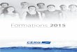 2015 - cerg-fluides.com · 4 Formation H1 Initiation aux écoulements en charge Fo rmation H1 • Initia tion aux éc oulements en charg e Public concerné : Ingénieurs et techniciens