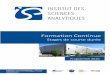 Formation Continue - Home - Institut des Sciences …isa-lyon.fr/wp-content/uploads/2016/03/2016-catalogue... · Les scientifiques de l’Institut des Sciences Analytiques contribuent