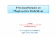 Physiopathologie de l’A i thil’Angiopathie Di bétiDi …. MALEK.pdf · Physiopathologie de ... l'agrégabilité des globules rouges. Eléments cellulaires • Globules rouges