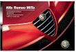 Alfa Romeo MiTo€¦ · Alarme électronique anti-soulèvement 400 € 400 € 400 € 400 € ... variable des soupapes d’admission ... Diamètre de braquage m 11,25 11,25 11,25