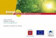 Energie en France - | Energivie.info · Prix moyen de 100 kWh PCI pour une consommation type annuelle de 116 300 MWh sur 250 ... Consommation d'énergie primaire en Alsace en 2000