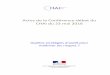 ACTES COLLOQUE CHAI 2016 - economie.gouv.fr · En quoi les démarches de maîtrise des risques constituent-elles un levier de performance à la main du ... la deuxième conférence-débat