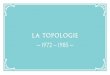 LA TOPOLOGIE - Accueilhebergement.u-psud.fr/supraconductivite/histoires quantiques/pdf... · LA TOPOLOGIE. TIJ 1 kBT 7t ÿc(0) exp 0-12 . and in systems From the arguments Of the