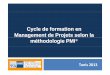 Cycle de formation enCycle de formation en Managgjement de Projets selon la ...tunesien.ahk.de/fileadmin/ahk_tunesien/04_PR_Service/NL... · 2013-09-02 · Le programme de certification