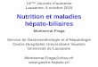 Nutrition et maladies h©pato-biliaires .Nutrition et maladies h©pato-biliaires . ... Ascite, OMI,