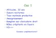 03 - Inflammation chroniqueufr2.free.fr/d1/03___inflammation_chronique.pdf · Cas 1 • Africaine, 32 ans • Sueurs nocturnes • Toux matinale productive • Amaigrissement •