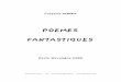 poemes fantastiques 2008 - cyberpoesie.net · Title: poemes fantastiques 2008.doc Author: frederic albouy Created Date: 11/5/2008 5:42:26 PM
